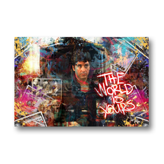 The World is Yours - Canvas Wall Art - Front