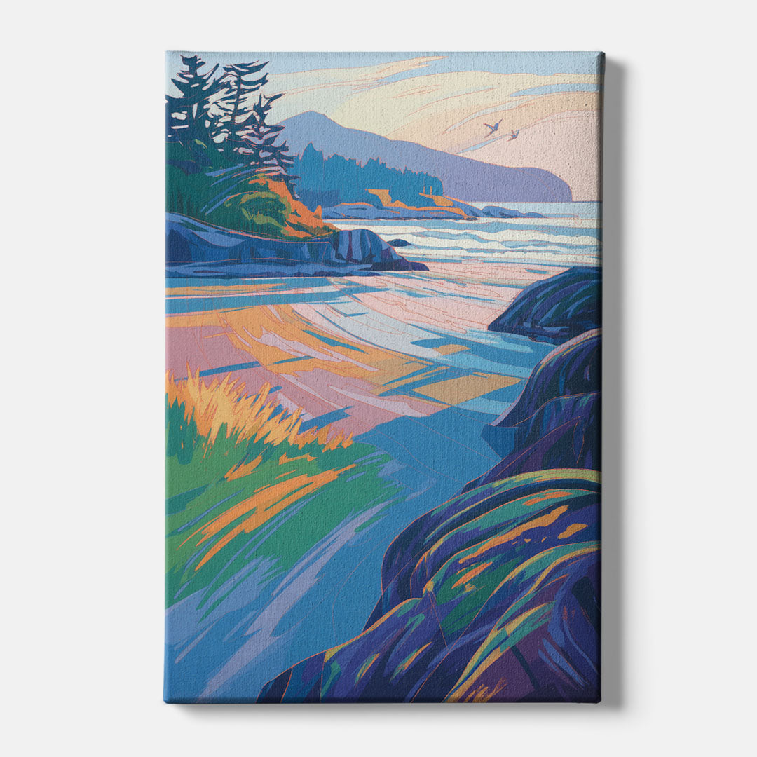 Tofino Coastline - Canvas Wall Art
