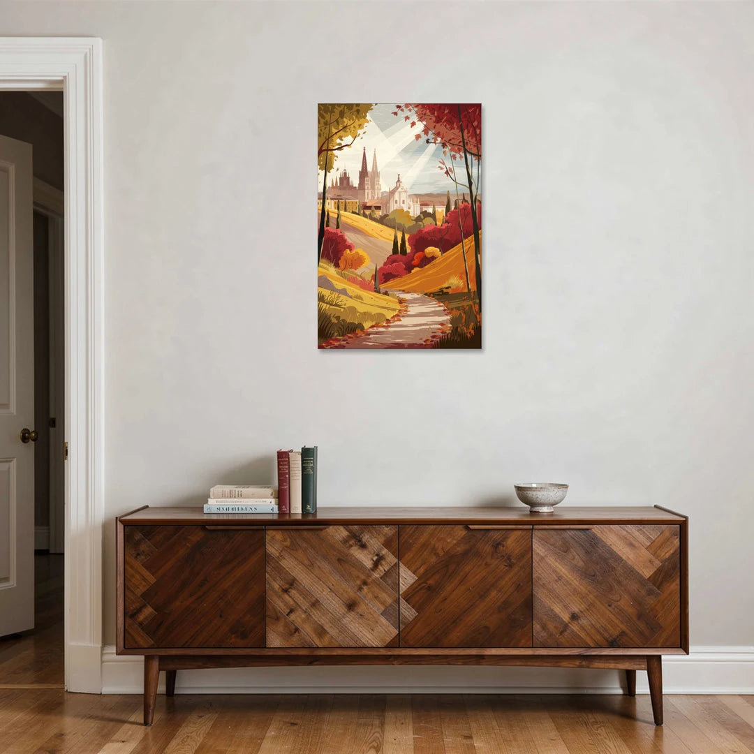 Toledo Autumn Landscape - Canvas Wall Art - Coffee Table - 24x36