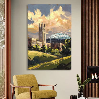 Toledo University Spirit Living Room - Canvas Wall Art