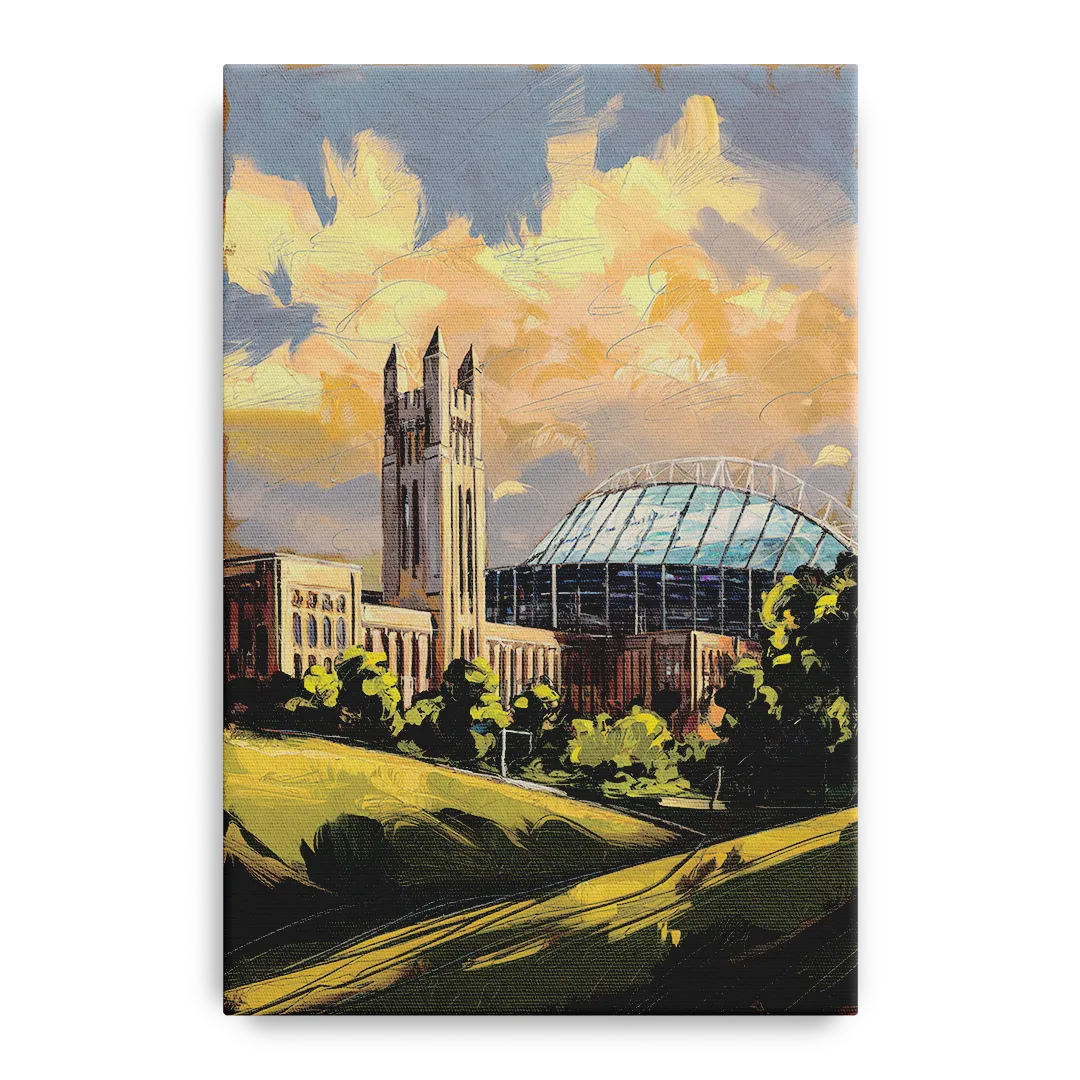 Toledo University Spirit Front - Canvas Wall Art