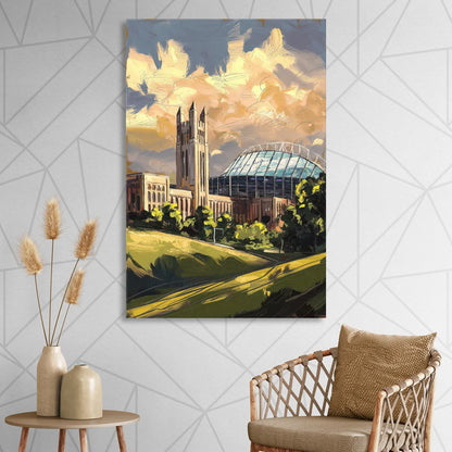 Toledo University Spirit Sitting Room - Canvas Wall Art