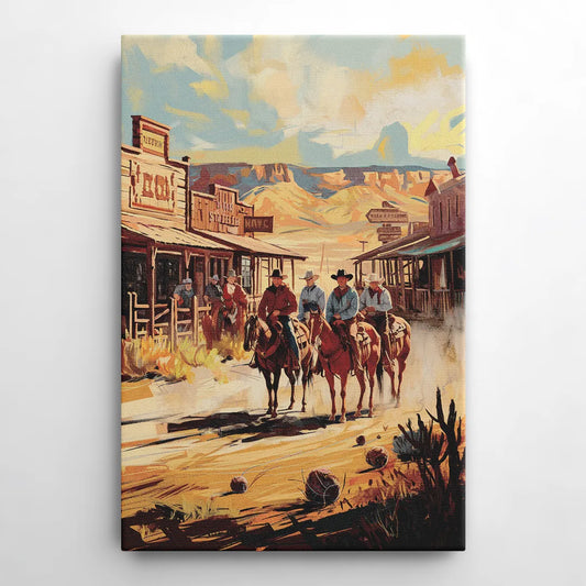 Tombstone Arizona Frontier - Canvas Wall Art