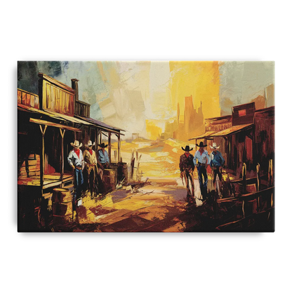 Tombstone Historic Landmarks Front - Canvas Wall Art