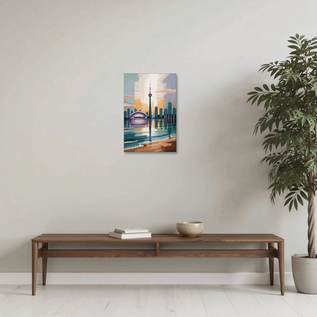 Toronto Waterfront - Canvas Wall Art - Coffee Table - 16x24