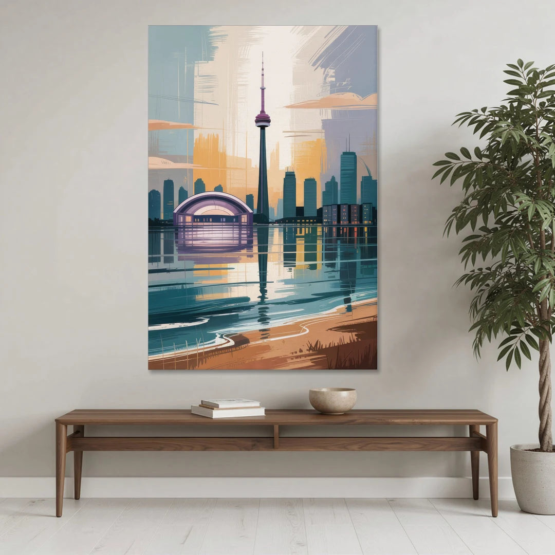 Toronto Waterfront - Canvas Wall Art - Coffee Table - 40x60