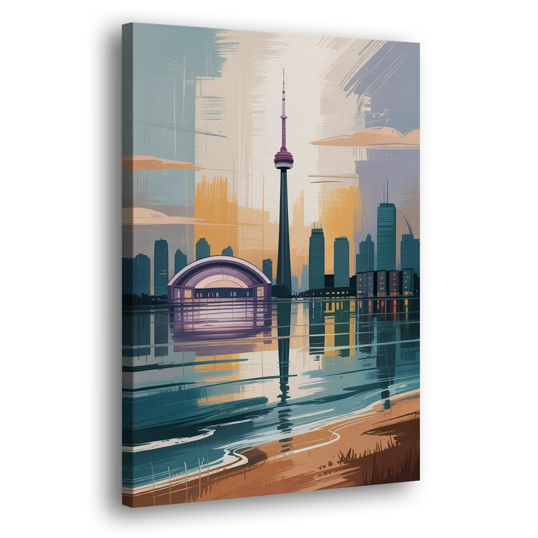 Toronto Waterfront Side - Canvas Wall Art