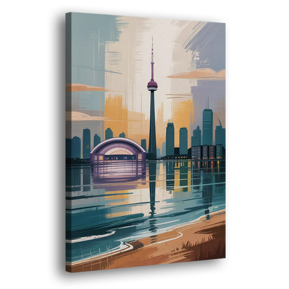 Toronto Waterfront Side - Canvas Wall Art