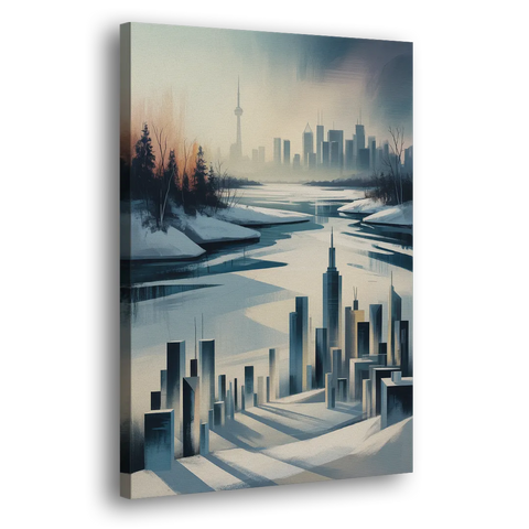 Toronto Winter Wonderland - Canvas Wall Art