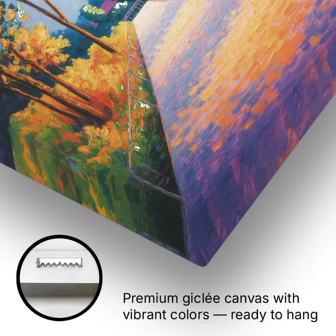 Trakai Castle - Canvas Wall Art - Gallery Wrap Corner
