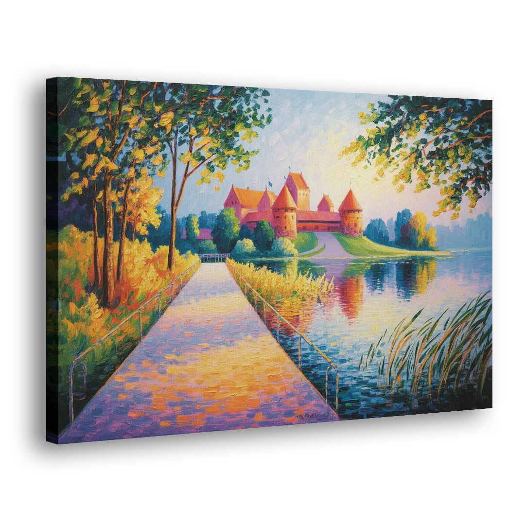 Trakai Castle Side - Canvas Wall Art