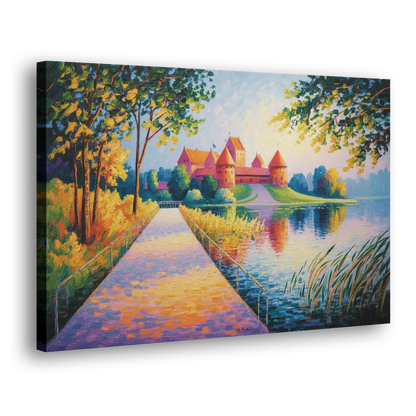 Trakai Castle Side - Canvas Wall Art