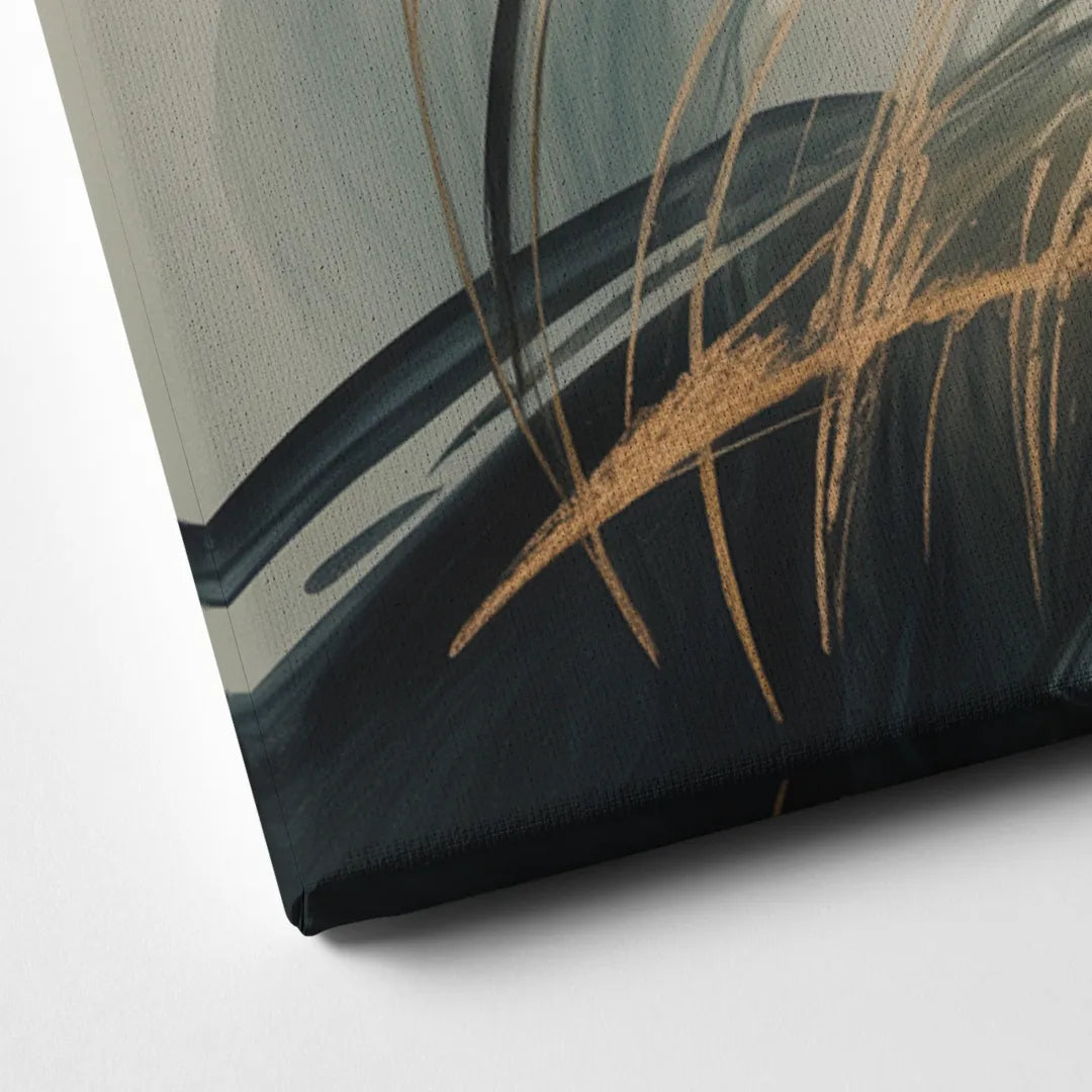 Tranquil Cross Minimalist Christian Canvas Close Up