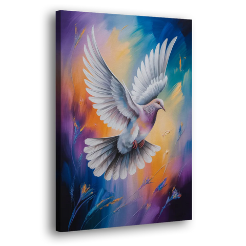 Tranquil Dove Peace - Canvas Wall Art