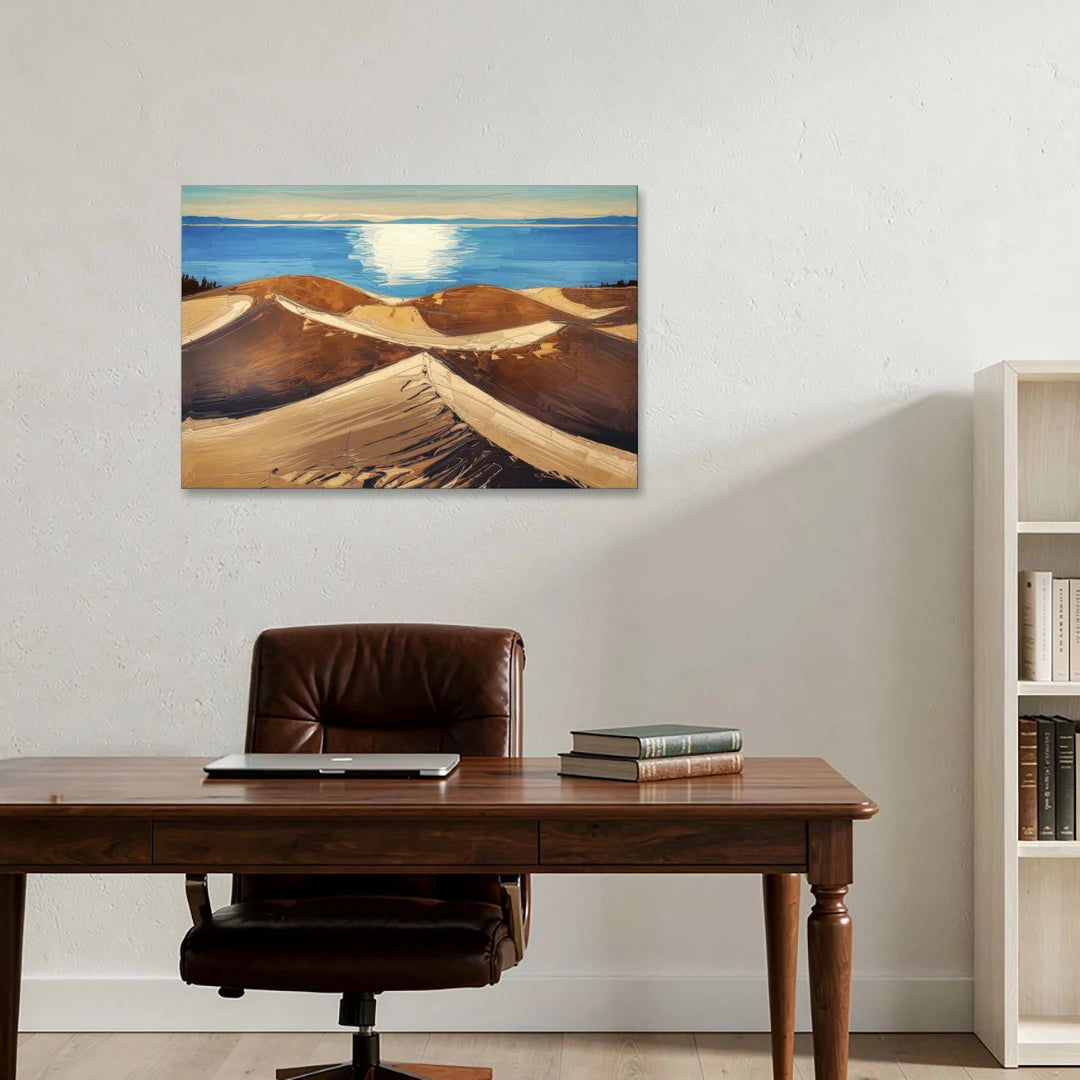 Traverse City Sleeping Bear Dunes - Canvas Wall Art - Office - 36x24