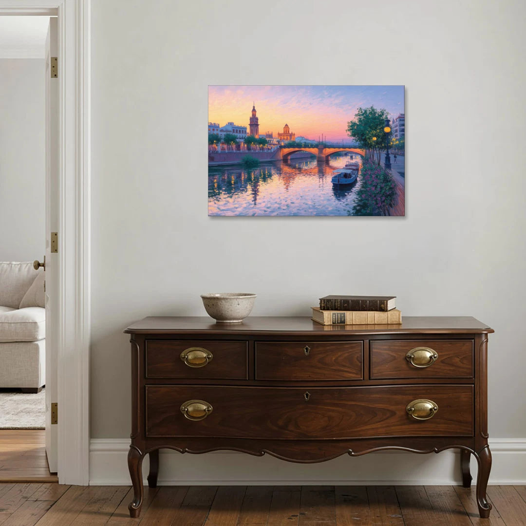 Triana Twilight - Canvas Wall Art - Coffee Table - 36x24