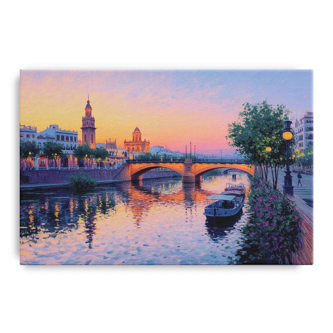 Triana Twilight Front - Canvas Wall Art