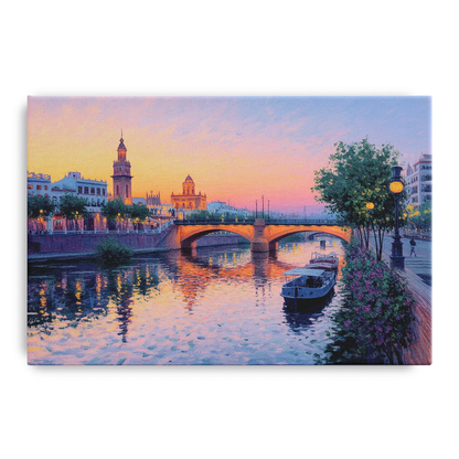 Triana Twilight Front - Canvas Wall Art