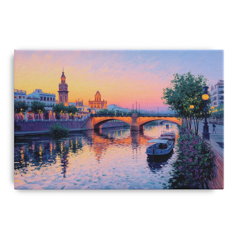 Triana Twilight Front - Canvas Wall Art