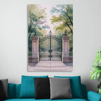 Trinity Bellwoods Park Sitting Room - Canvas Wall Art