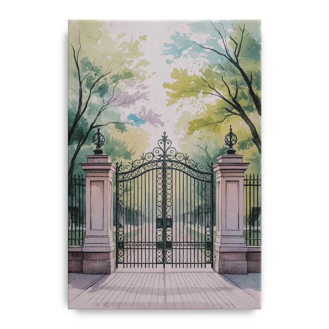 Trinity Bellwoods Park Front - Canvas Wall Art