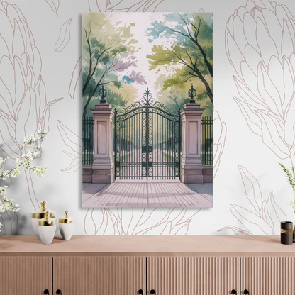 Trinity Bellwoods Park Living Room - Canvas Wall Art