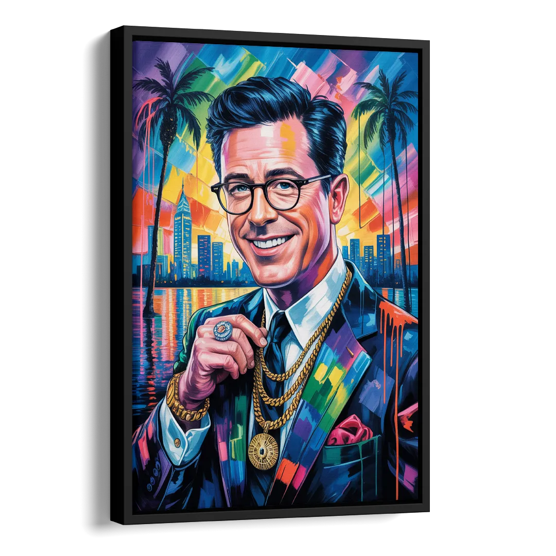 Truth Line 2.0 Side - Black Canvas Wall Art