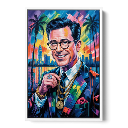 Truth Line 2.0 Front - White Canvas Wall Art