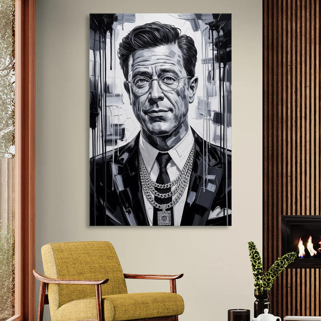 Truth Line Living Room - Canvas Wall Art