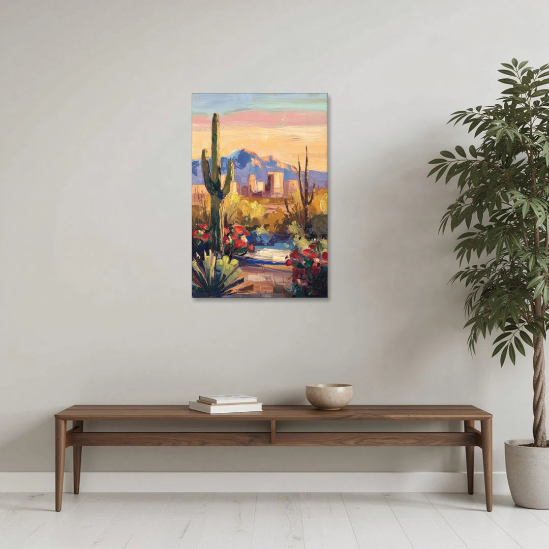 Tucson Arizona Pride - Canvas Wall Art - Coffee Table - 24x36