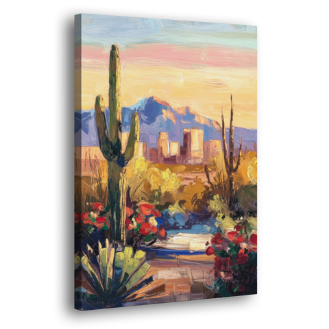 Tucson Arizona Pride - Canvas Wall Art - Side
