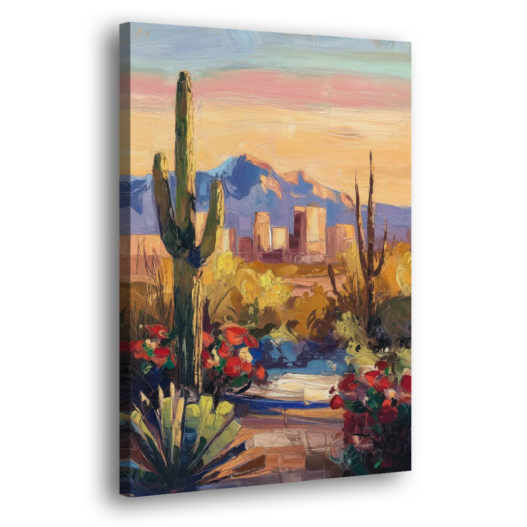 Tucson Arizona Pride Side - Canvas Wall Art