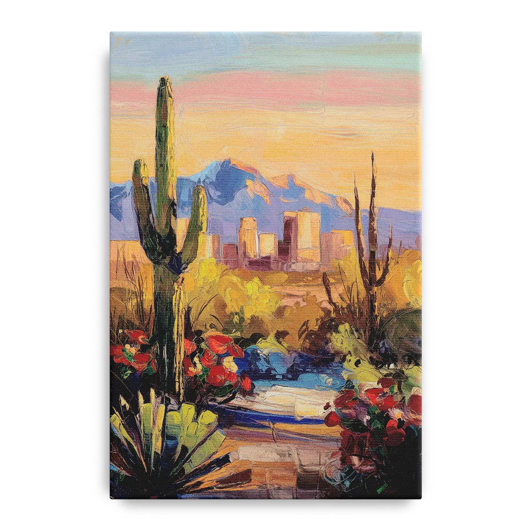 Tucson Arizona Pride Front - Canvas Wall Art