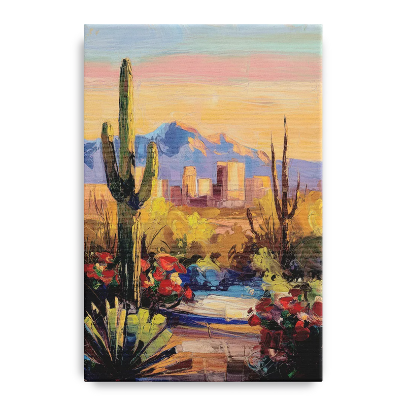 Tucson Arizona Pride Front - Canvas Wall Art