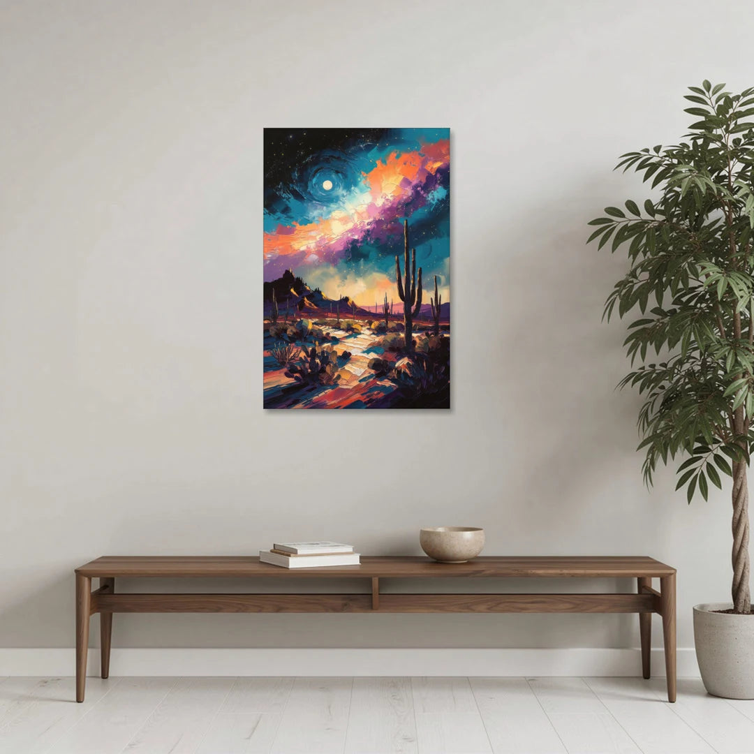 Tucson Night Sky - Canvas Wall Art - Coffee Table - 24x36
