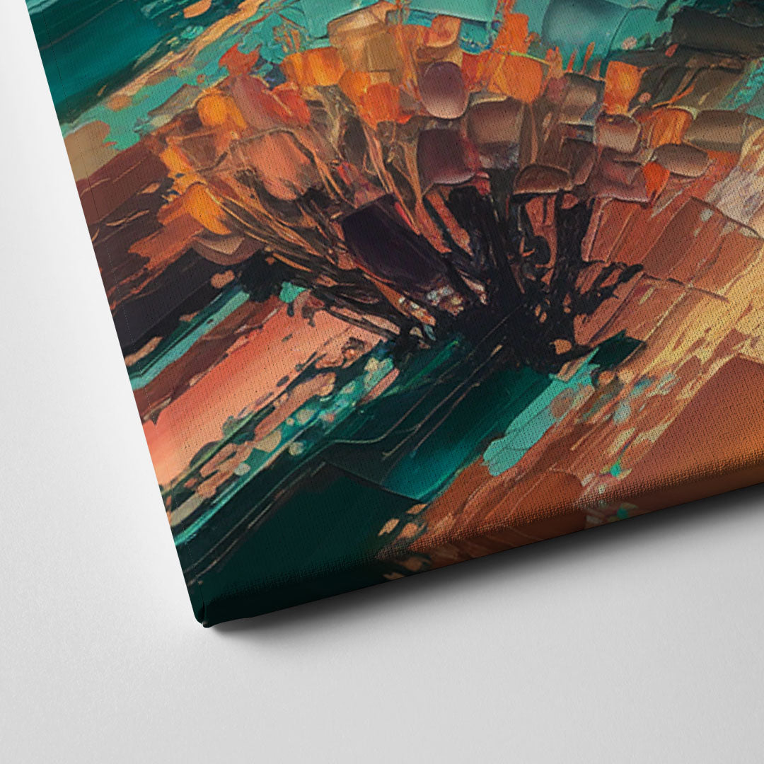 Tucson Sonoran Desert Canvas Close Up