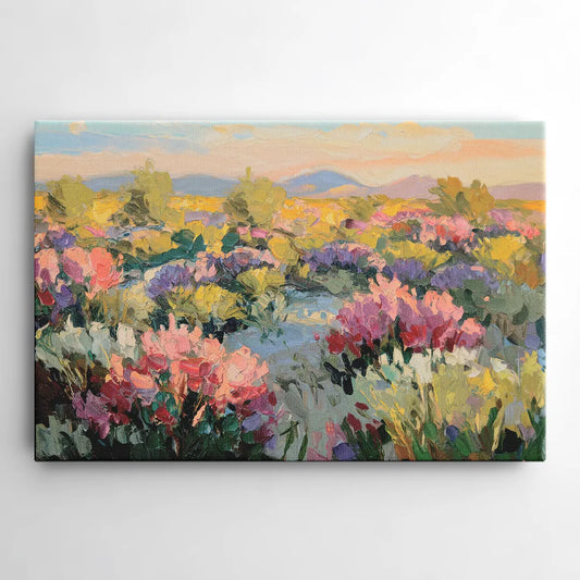 Tucson Wildflower Fields - Canvas Wall Art