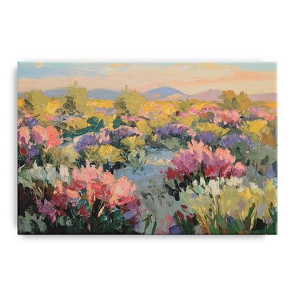 Tucson Wildflower Fields Front - Canvas Wall Art