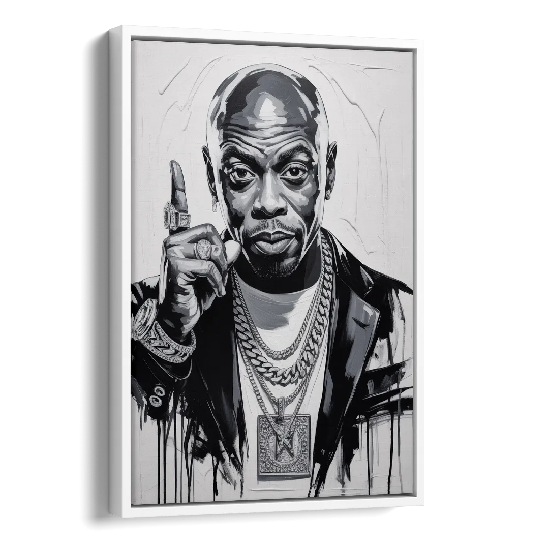 Unforgiven Side - White Canvas Wall Art