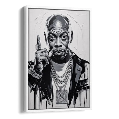 Unforgiven Side - White Canvas Wall Art