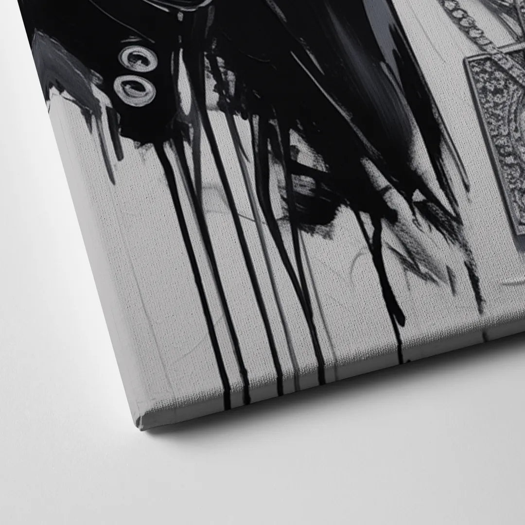 Unforgiven Canvas Close Up