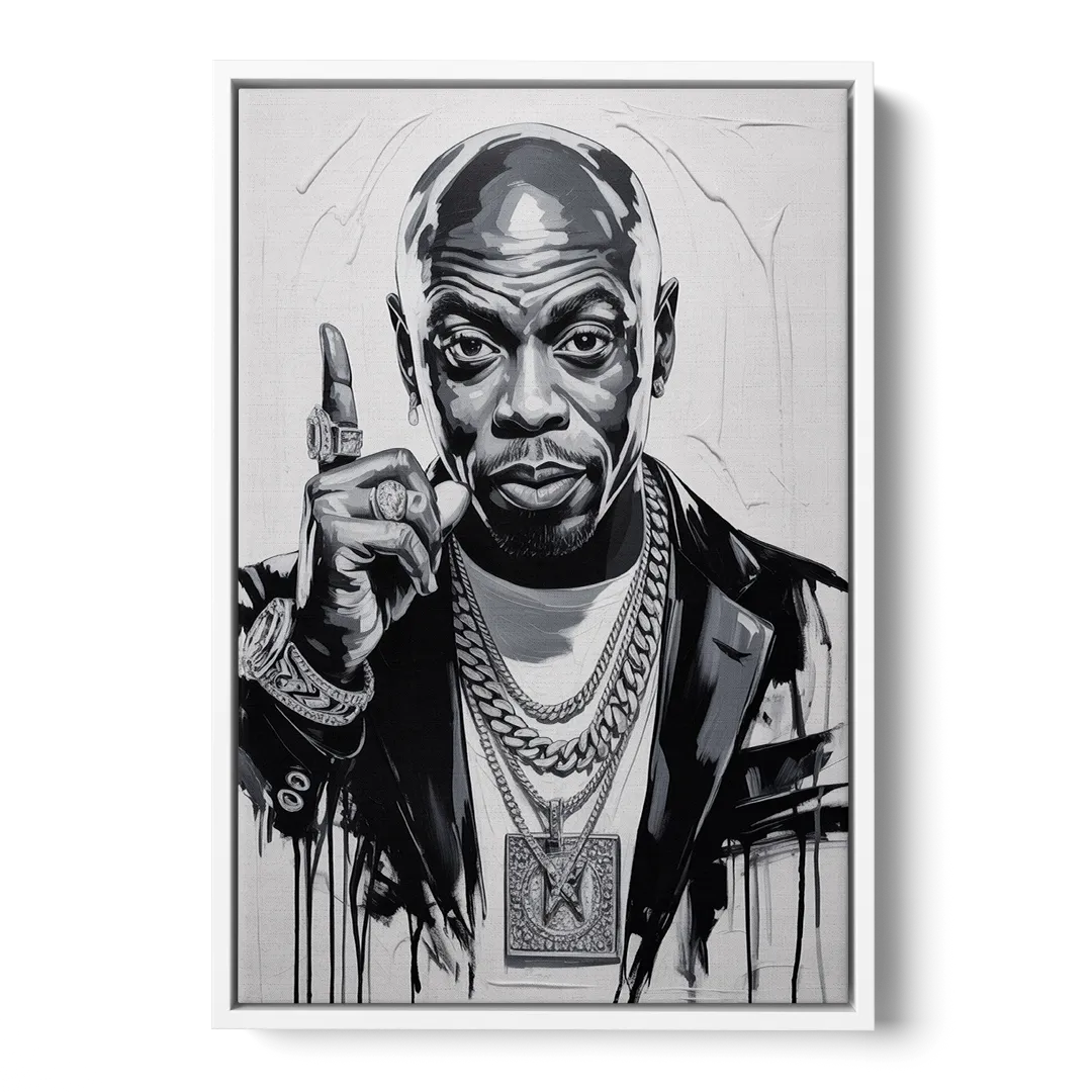 Unforgiven Front - White Canvas Wall Art