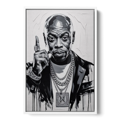 Unforgiven Front - White Canvas Wall Art