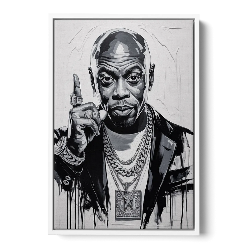 Unforgiven Front - White Canvas Wall Art