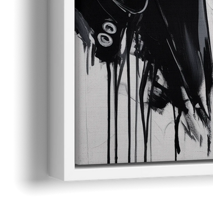 Unforgiven - Close-Up White Frame Canvas