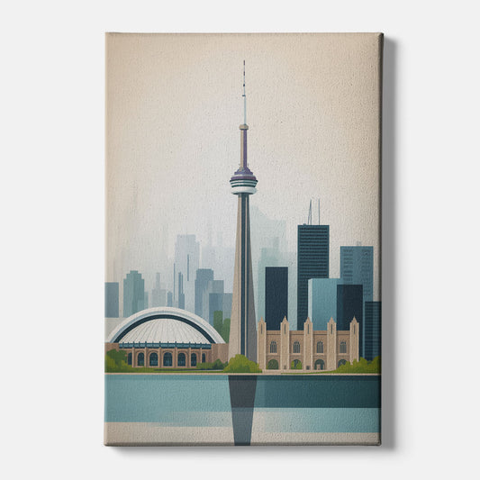 University of Toronto Campus - Canvas Wall Art