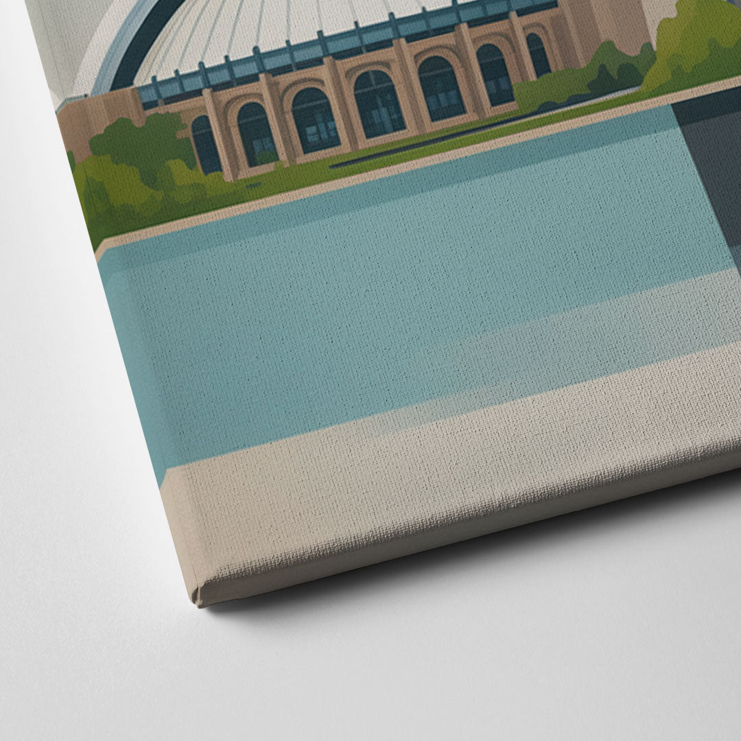 University of Toronto Campus Canvas Close Up