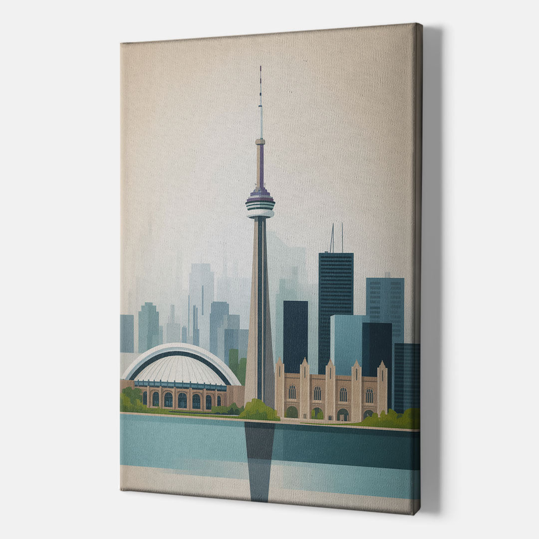 University of Toronto Campus - Canvas Print Art Sides