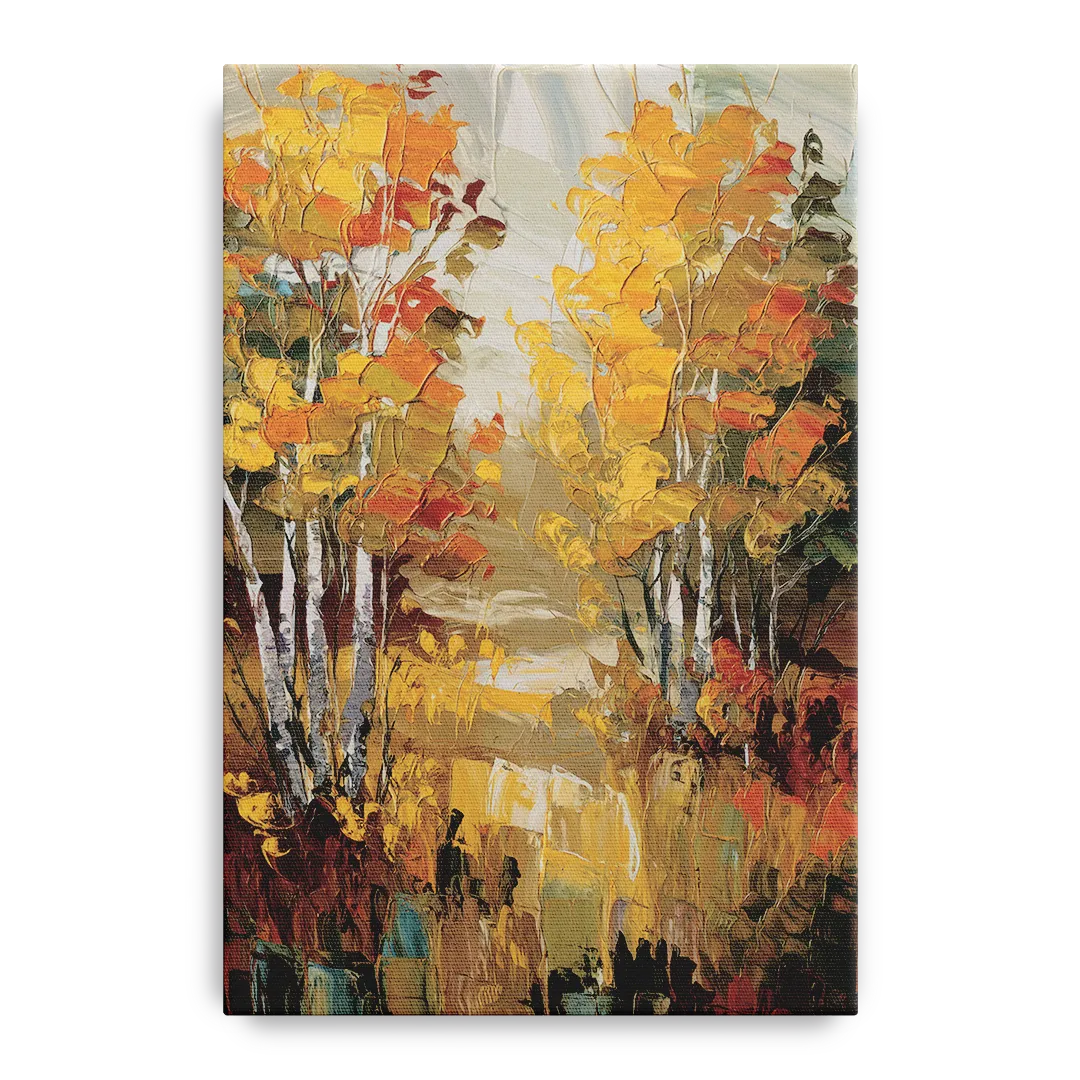 Vail Aspen Forest Front - Canvas Wall Art