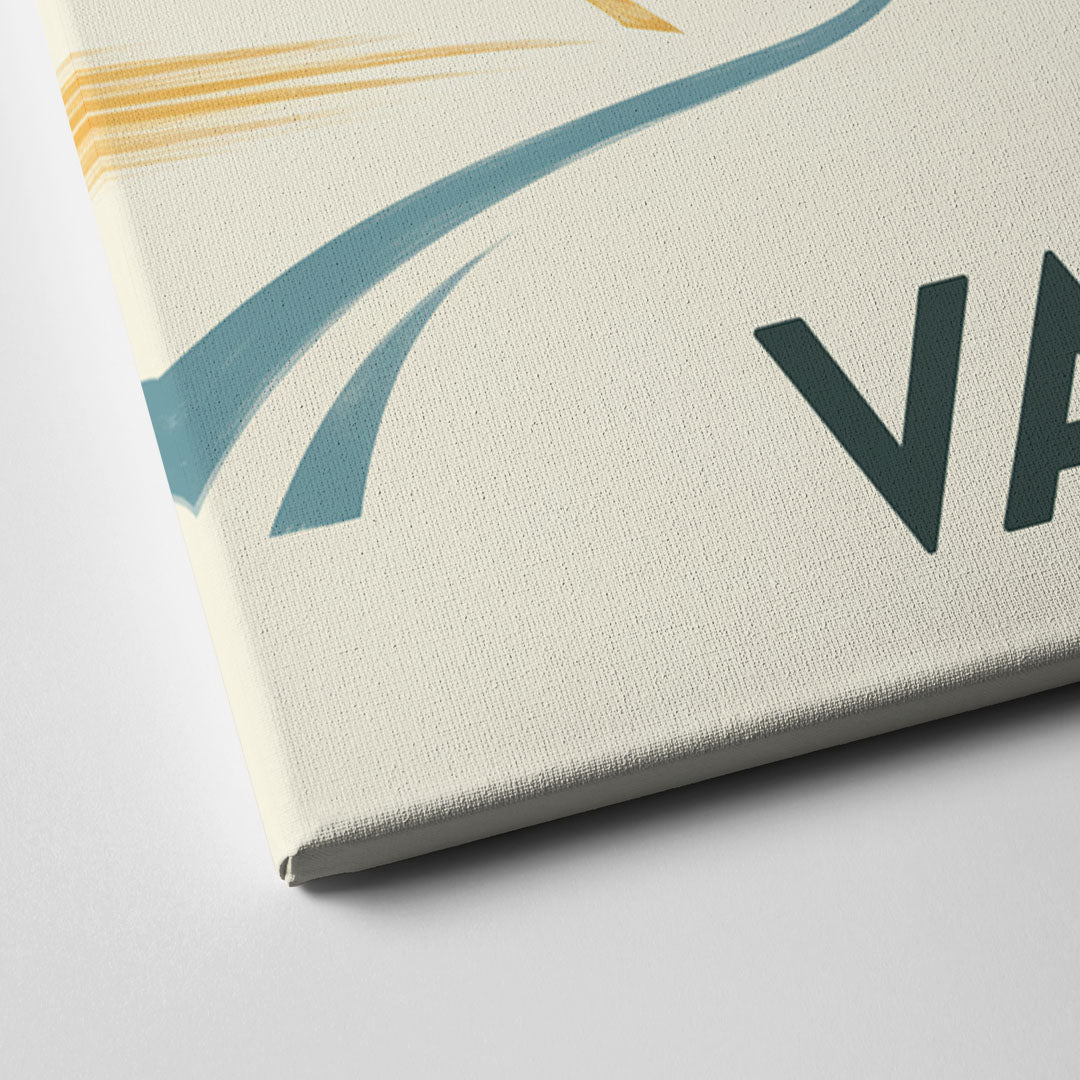 Vail Colorado Charm Canvas Close Up